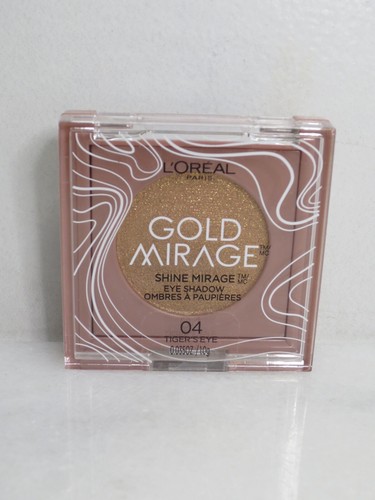 L'OREAL PARIS GOLD MIRAGE SHINE MIRAGE EYE SHADOW 04 TIGERS EYE 0.035 OZ 4PCS - Picture 2 of 3
