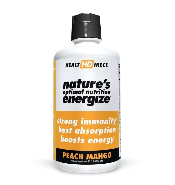 Health Direct Natures Оптимальное питание Energize Peach Mango Splash 30 жидких унций 14690₽
