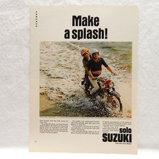 1967 Suzuki Motorcycle Advertisement