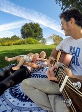 Guitar Ukulele Headstock Mount, Flat Clamp Mount, For Gopro camera  Smartphones