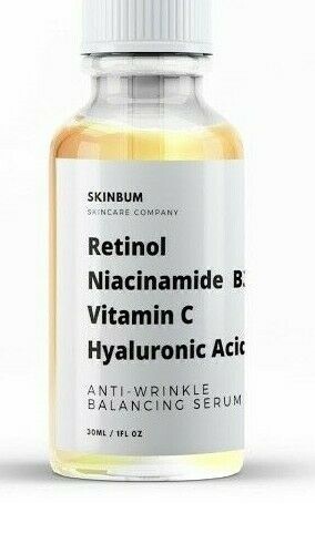 Retinol, Niacinamide B3, Vitamin C, Hyaluronic Acid, Anti-Aging Wrinkle SERUM - Picture 3 of 4
