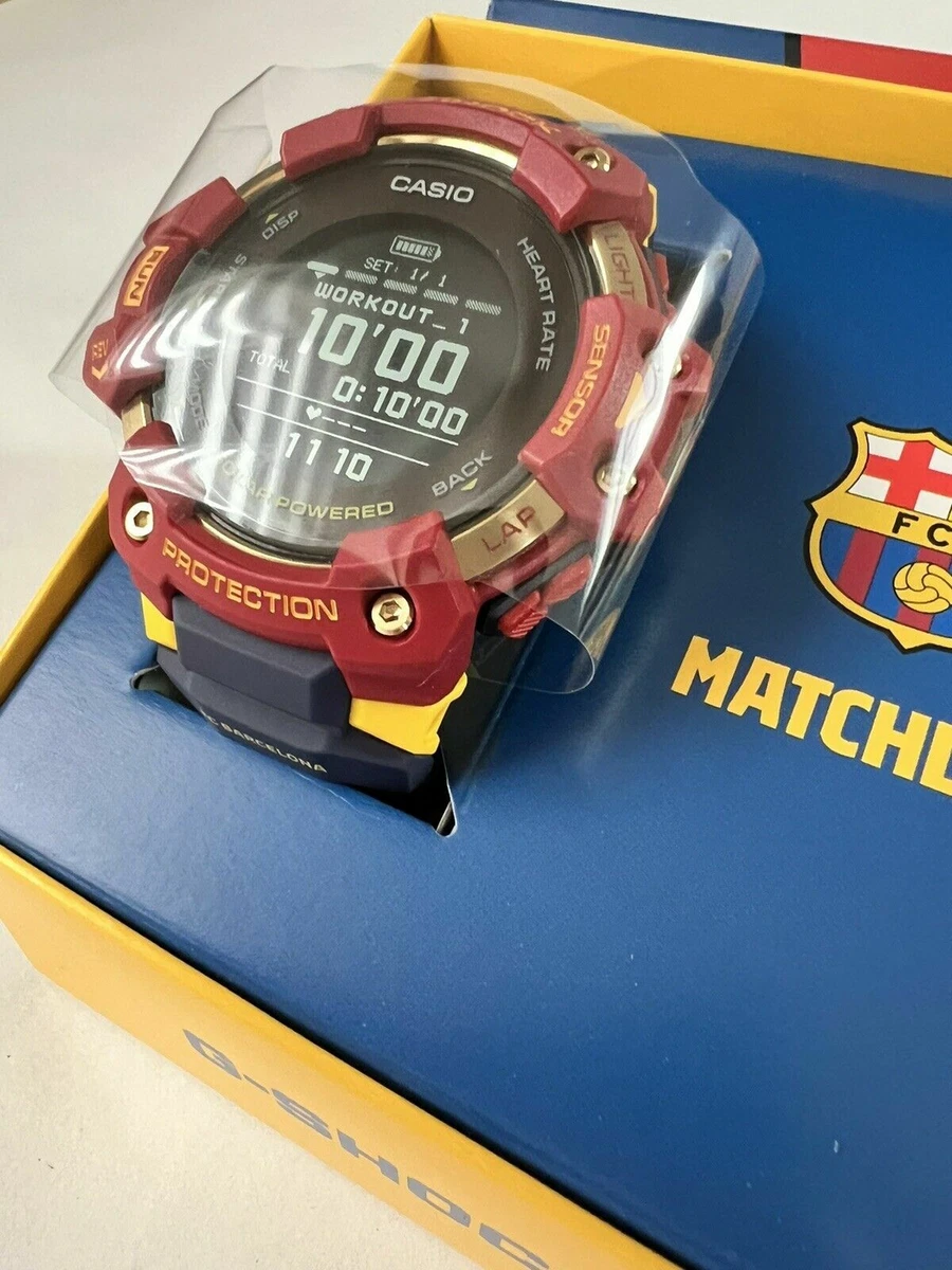 CASIO G-SHOCK GBD-H1000BAR-4JR FC Barcelona Matchday G-SQUAD Original Box