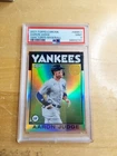 2021 Topps Chrome Baseball #86BC1 Aaron Judge PSA 9