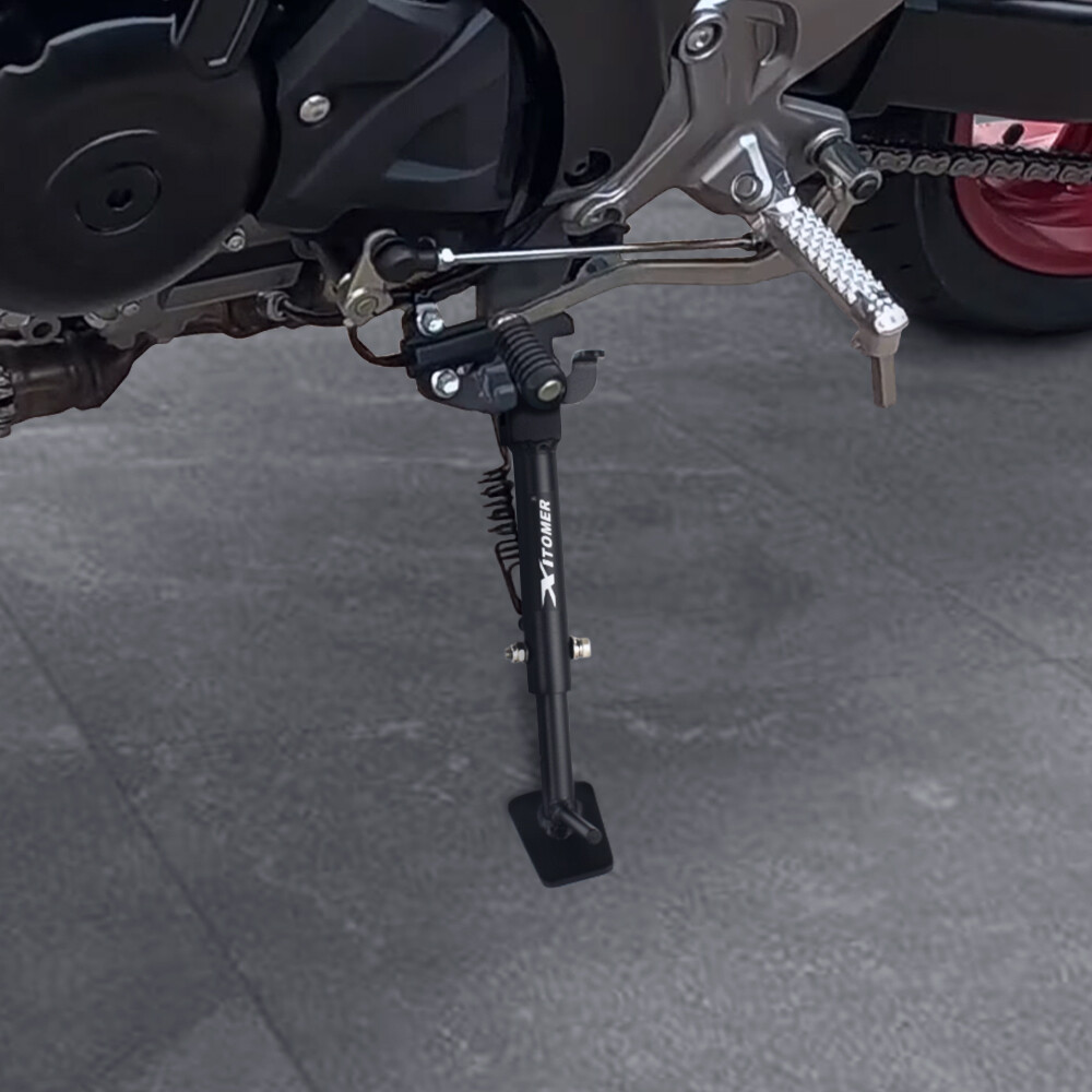 Steel Adjustable Kickstand Side Stand Fit For Kawasaki 2017-2023