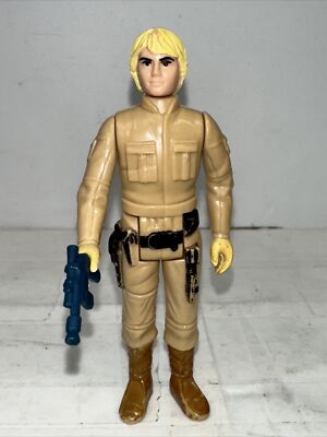 1980 Star Wars Bespin Luke Skywalker Gun Blaster Original Blonde Hair No Repo A7