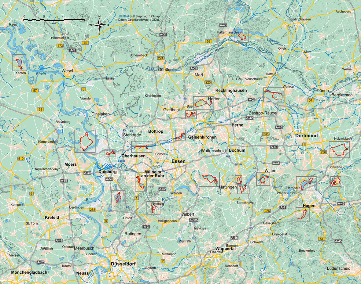 Thumbnail - 20 Wanderungen Ruhrgebiet, Ulrike Katrin Peters