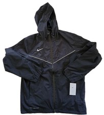 Nike Storm-FIT Jacket Hooded Mens sz M Medium Rain Windbreaker Black DA4967 010