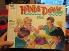 Vintage HANDS DOWN Board Game - Milton Bradley 1987 Hasbro - Read