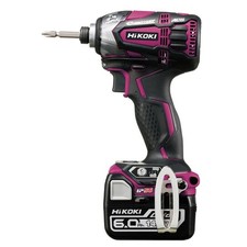 HiKOKI WH14DDL2 2LYPK R Cordless Impact Driver Lithium-Ion Battery Powered Tool