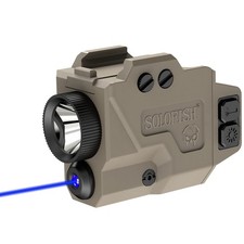 Solofish 800 Lumens Pistol Light and Blue Laser Combo, Slidable Tactical Flas...