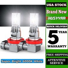 For Toyota Camry Le Sedan 4-door 2007-2017 2x H11 Led Headlight Low Bulbs