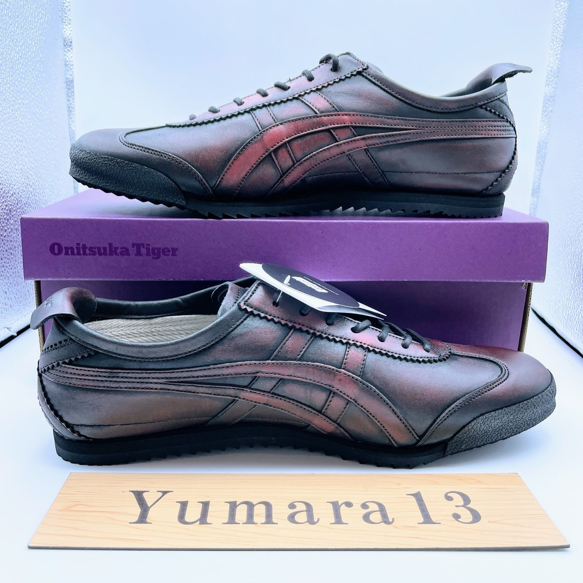 Onitsuka Tiger Mexico 66 Deluxe Black Classic Red 1181A604-001 | eBay