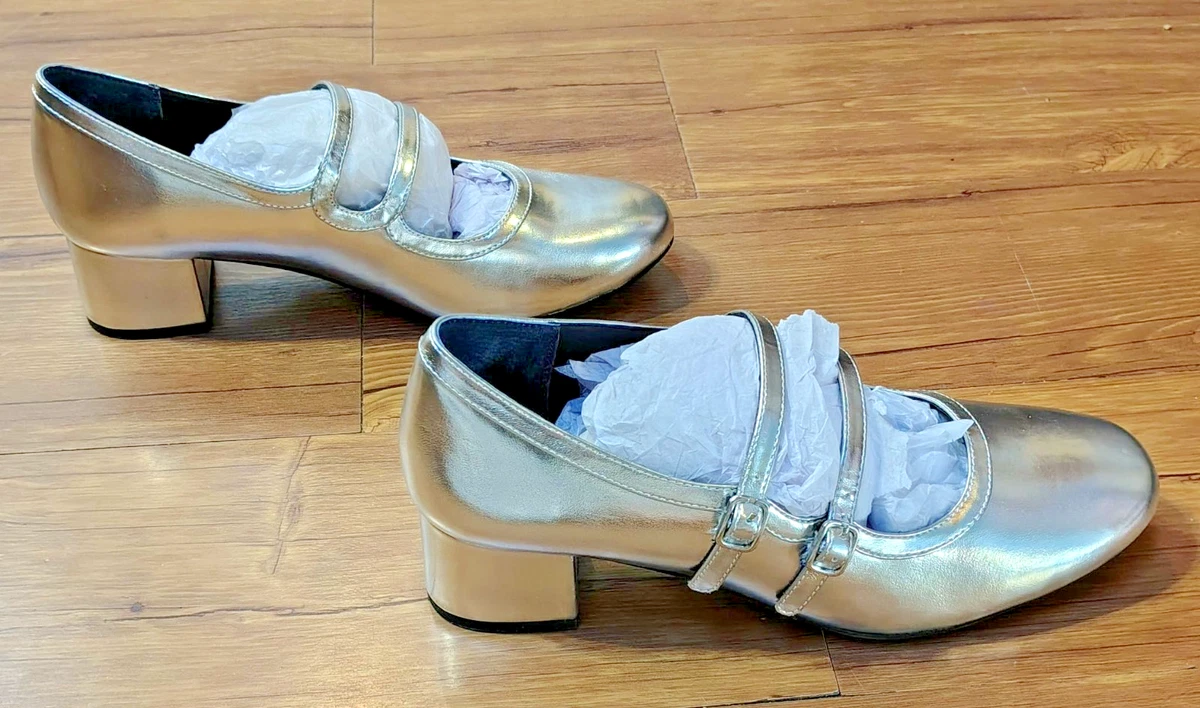 Seychelles Women’s Sandals 9.5 Silver Sparkle Made in Italy Strappy Dress Shoes SEYCHELLES  main image 2