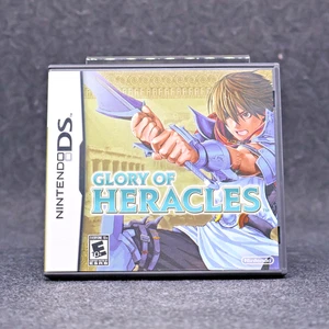 Glory of Heracles (DS) Case and Manual W/Inserts ONLY - Auth Good Cond