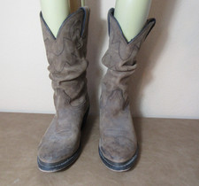 Womens Durango RD542 Tan Distressed Grain Lea...