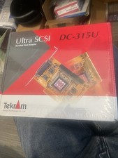 Vintage Computer Card Tekram Ultra SCSI DC-315U Ultra SCSI Host Adapter Sealed 