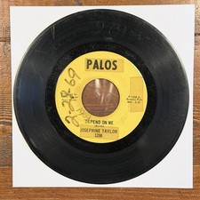 RARE Northern Soul Josephine Taylor Depend On Me/Smooth Groove 45 Record VG Funk