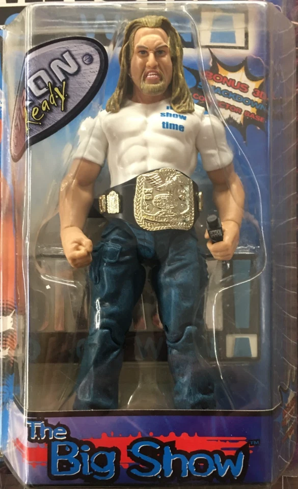 WWF Smack Down Tron Ready The Big show Figure (Jakks Pacific, 1999) NIP - Image 3 of 4