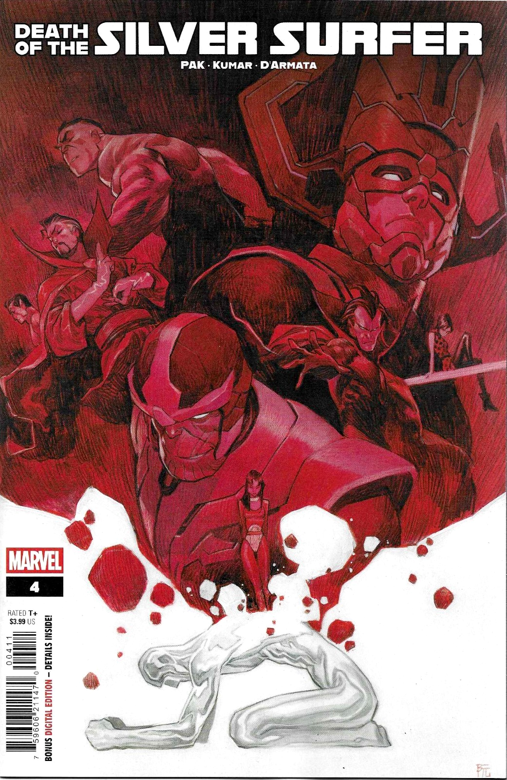 DEATH OF THE SILVER SURFER #4 (OF 5)  MARVEL COMICS  NOV 2025  NM  1ST PRINT