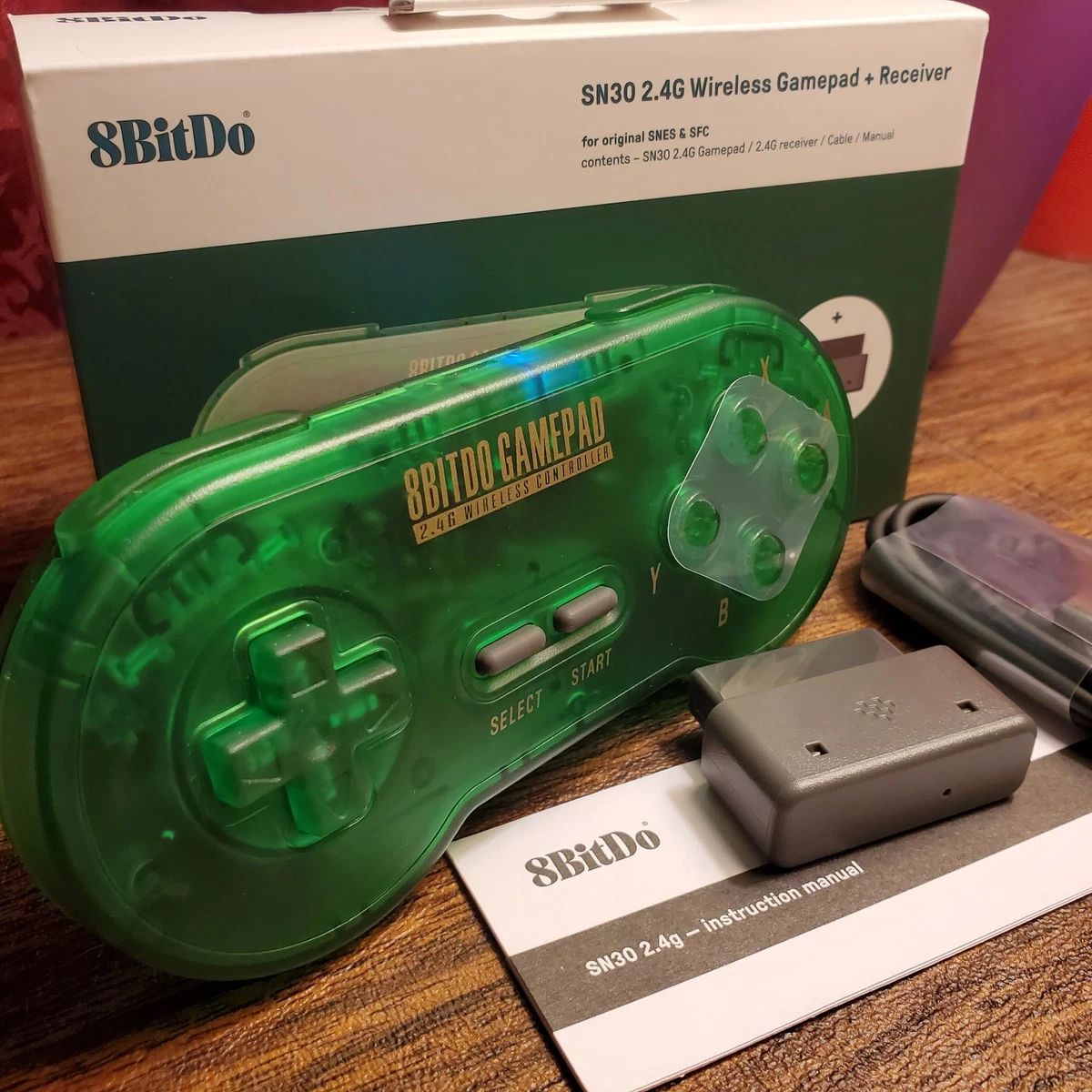 8Bitdo 2.4GHz RF Video Game for Nintendo SNES for sale - eBay