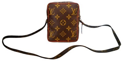Authentic LOUIS VUITTON LV Monogram Leather MINI DANUBE Crossbody Bag France