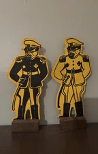 Original WWII Homefront Anti Axis Carnival Targets Set Of 3