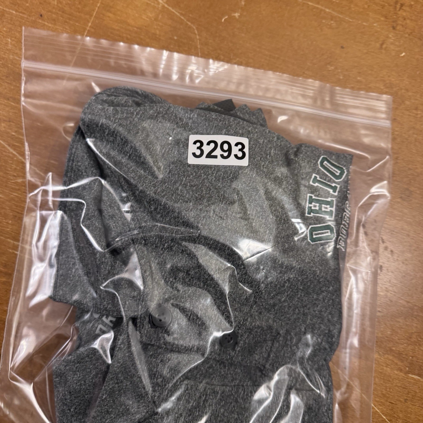 Ohio Bobcats Shirt Mens 2XL Gray Short Sleeve Polo Dri Fit Nike thumbnail 7