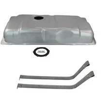 Fuel Gas Tank 20 Gallon w/ Strap Kit Set for Ford Lincoln Mercury