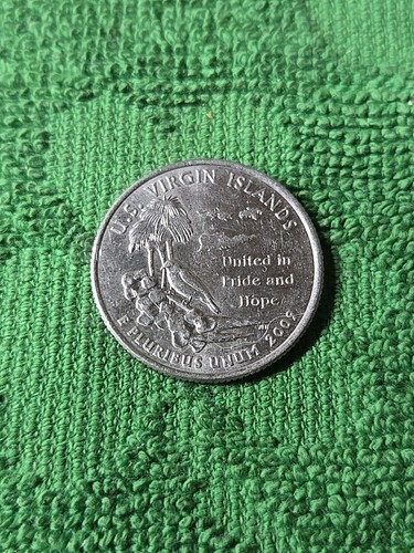 2009 D Virgin Islands Quarter Circulated - Picture 2 of 2
