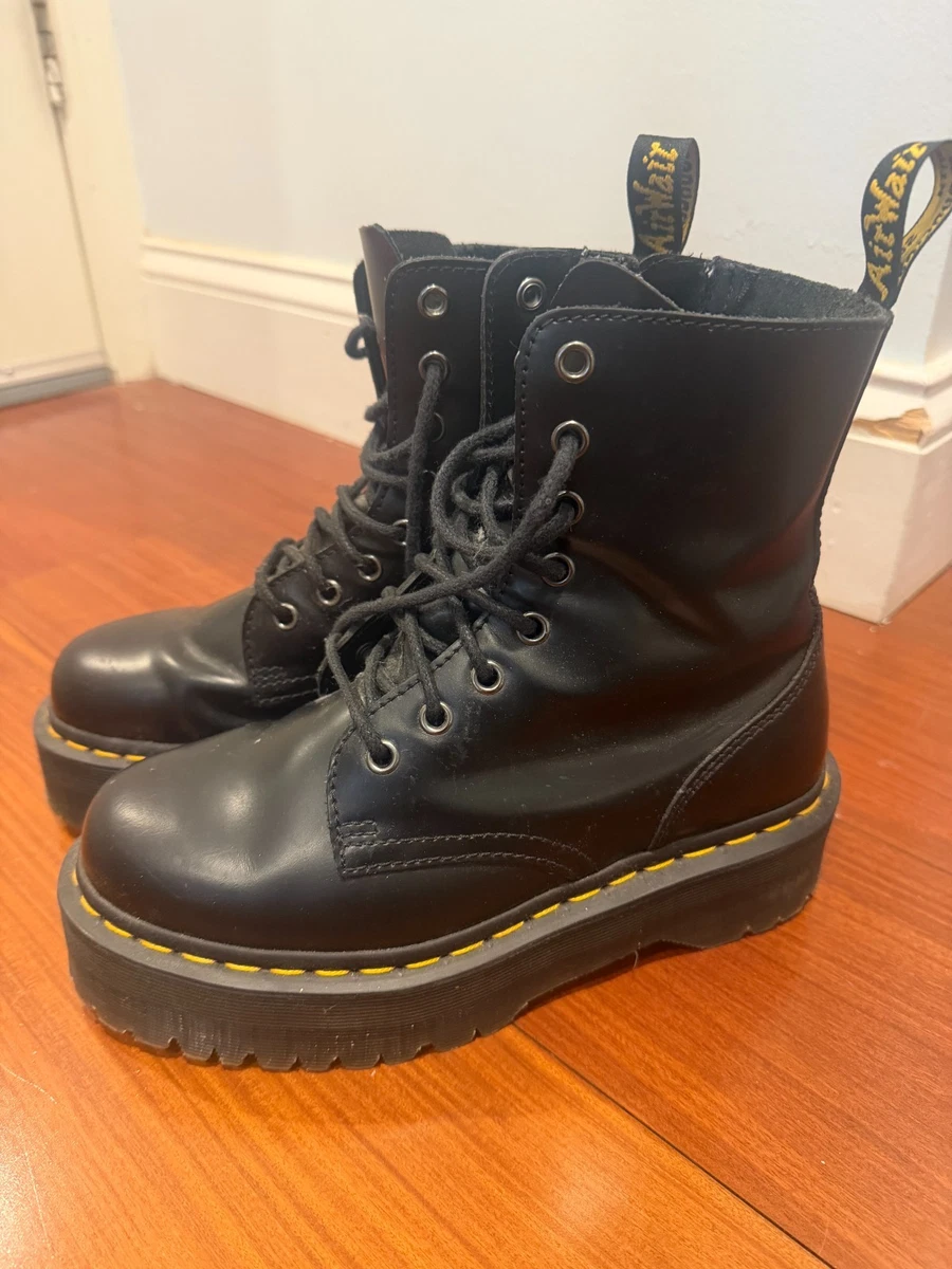 Dr. Martens Jadon Black Boots for Women for sale - eBay