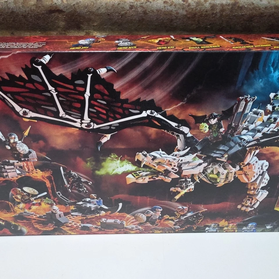LEGO 71721, Calavera Dragón Hechicero, Ninjago, ¡RETIRADO! Sellado en caja, vendedor de Estados Unidos Foto 3 de 4
