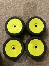 Losi Kingpin 1:8 Buggy Tyres + Losi Wheels And Inserts Unglued Brand New!