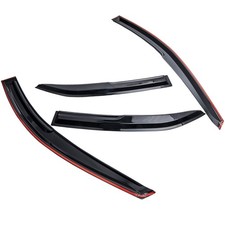 4 Pcs Smoke Window Visors Sun Rain Guard Vent Shade Fit Toyota Camry 07-2011