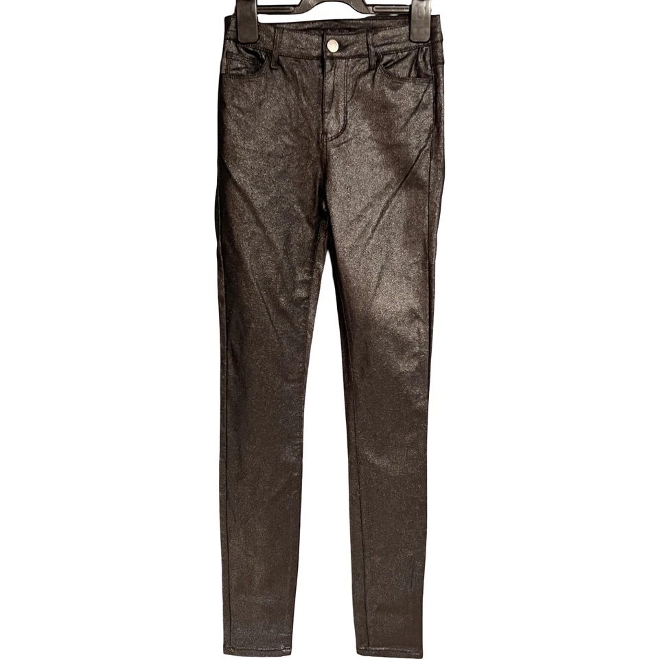 VILA Pantalon Skinny Femme Élégant Noir Taille M - Photo 1/4