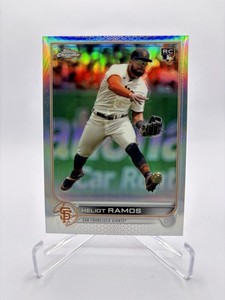 2022 Topps Chrome Update Heliot Ramos Refractor /299 RC Rookie #USC194 Giants