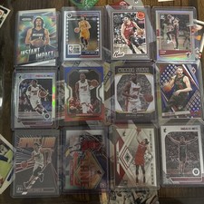 Miami Heat Panini Lot Of 12 - Parallels Inserts And SP Wade Jaquez Adebayo Hero