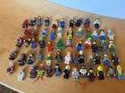 Lego Minifigure Lot Rare Cmf Aliens Pirates Space Town Over 50 Minifigures  — photo 1