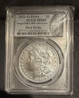 2021 O $1 Privy Morgan Silver Dollar - PCGS MS69 - 100th Anniver - First Strike