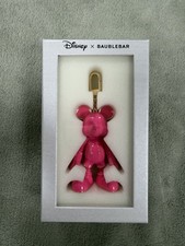 Disney x Baublebar Mickey Mouse Hot Pink Bag Purse Charm Keychain NIB