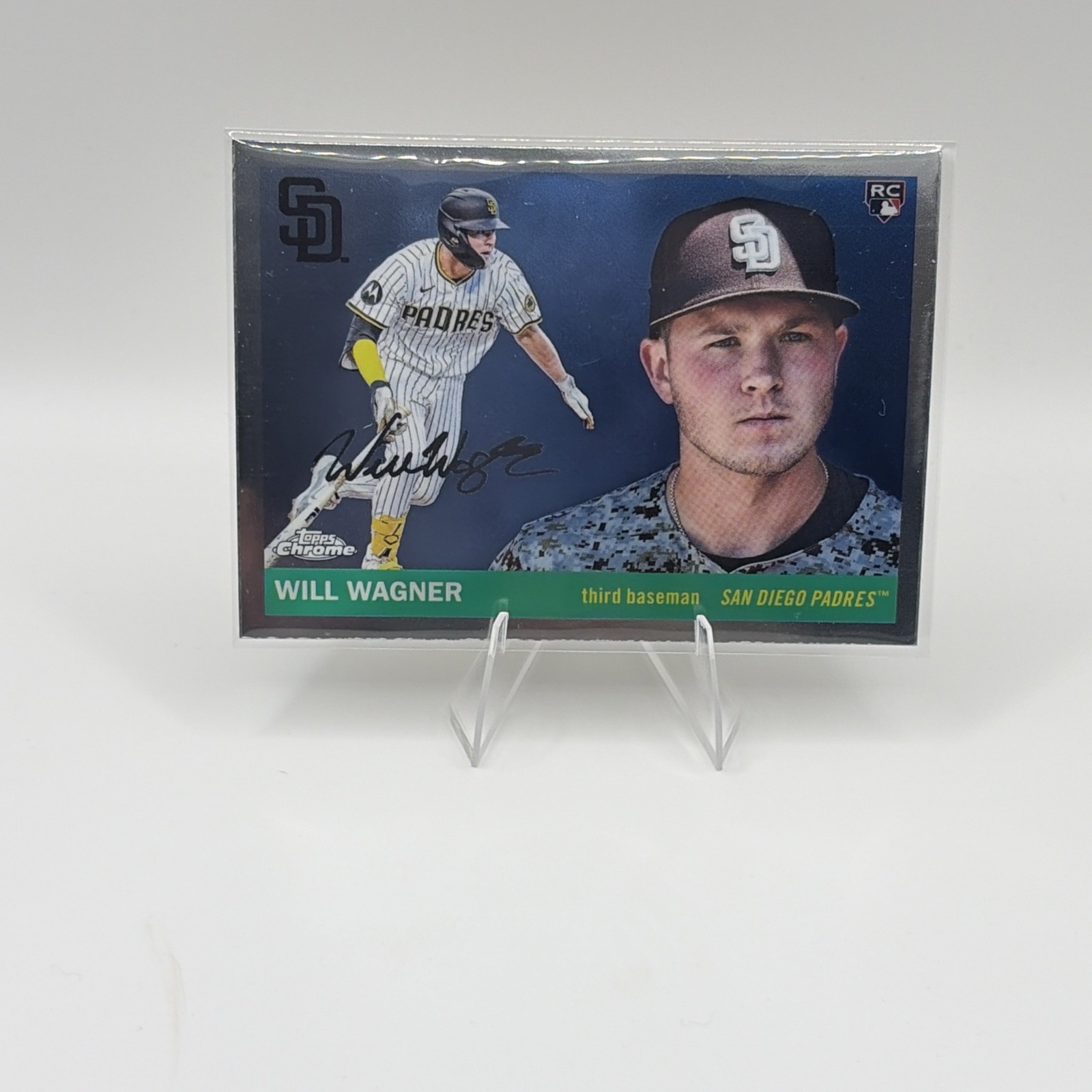 2025 Topps Chrome Platinum Anniversary - Will Wagner #201 Padres (RC) Rookie