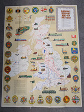 Railway History Map of Britain from John Bartholomew & Son of Edinburgh