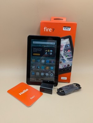Amazon Fire 7 12th Generation, 16GB, Wi-Fi, 7'' - Black - P8AT8Z (2022)