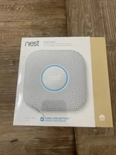 Google Nest Protect Smoke and Carbon Monoxide Alarm 2nd Gen - S3000BWES (2017)