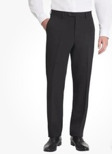 Chaps Men's Suit Trouser Pants Black 36 x 30 Classic Fit Dress Slacks NWT