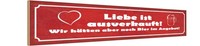 Holzschild 10X46 Cm Liebe Ausverkauft Bier Angebot Dekoration Deko Geschenk Holz