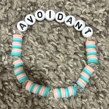 Handmade Beaded Bracelets with Letter Beads, Braided Bracelet  Flower Charm Set