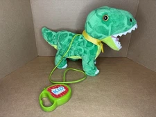 Kid Connection Plush Walking Dinosaur Sound & Remote Control Leash Tested Works