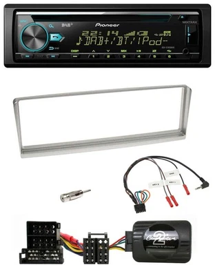 Pioneer DAB Lenkrad CD USB Bluetooth Autoradio für Alfa Romeo 156 2002-2003 silb - Bild 1 von 4