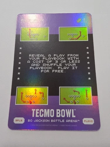 Free Play #BPL5 SSP Bonus Play 2026 Bo Jackson Battle Arena Tecmo Bowl Edition