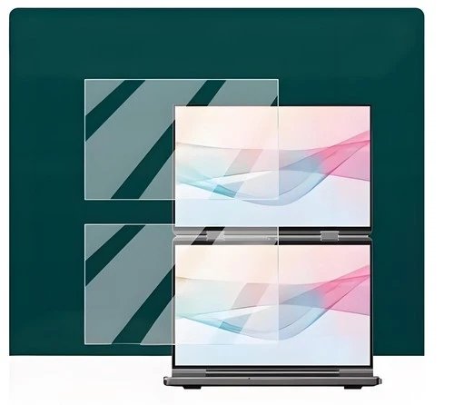 Whole Screen+Small screen Cover For GPD DUO 13.3 inch 2025